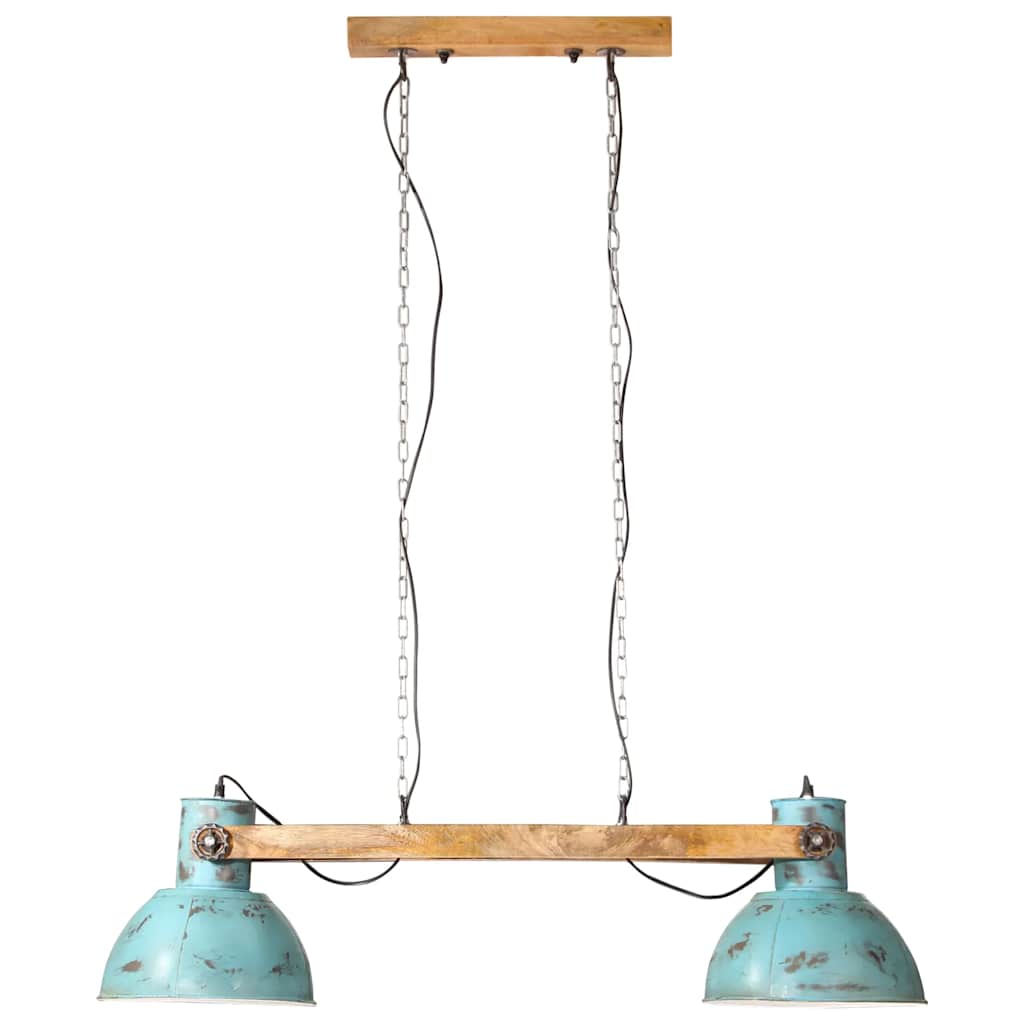 vidaXL Hängelampe 25 W Blau 85x28x109 cm E27