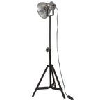 vidaXL Stehleuchte 25 W Vintage-Silber 35x35x65/95 cm E27