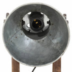 vidaXL Schreibtischlampe 25 W Vintage-Silbern 30x17x40 cm E27