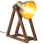 vidaXL Schreibtischlampe 25 W Antik-Messing 30x17x40 cm E27