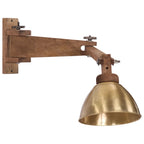 vidaXL Wandleuchte 25 W Antik-Messing E27