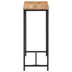 vidaXL Konsolentisch 80x30x74 cm Massivholz Mango und Eisen