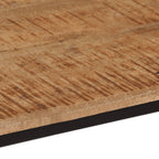vidaXL Konsolentisch 80x30x74 cm Massivholz Mango und Eisen