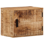 vidaXL Wand-Nachttisch 40x30x25 cm Massivholz Mango