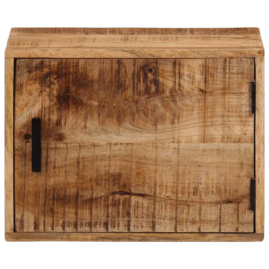 vidaXL Wand-Nachttisch 40x30x25 cm Massivholz Mango