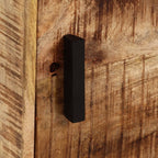 vidaXL Wand-Nachttisch 40x30x25 cm Massivholz Mango
