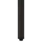 vidaXL Beistelltisch 35x35x45 cm Massivholz Akazie und Eisen