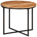 vidaXL Couchtisch 45x45x35 cm Massivholz Akazie und Eisen