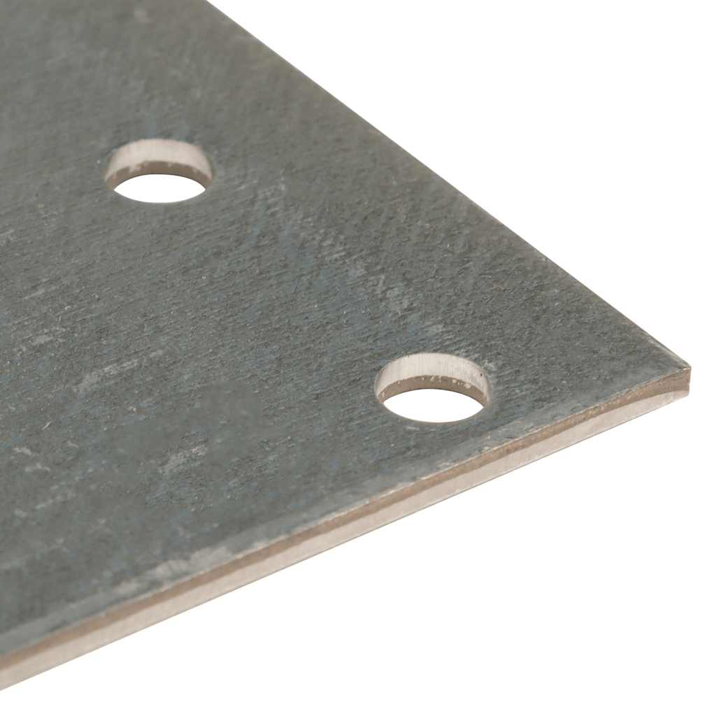 vidaXL Lochplatten 20 Stk. 2 mm 300x80 mm Verzinkter Stahl