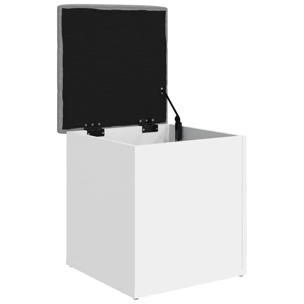 vidaXL Aufbewahrungsbank Weiß 42 x 42 x 45 cm Holzwerkstoff