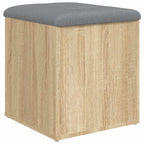 vidaXL Aufbewahrungsbank Sonoma-Eiche 42 x 42 x 45 cm Holzwerkstoff