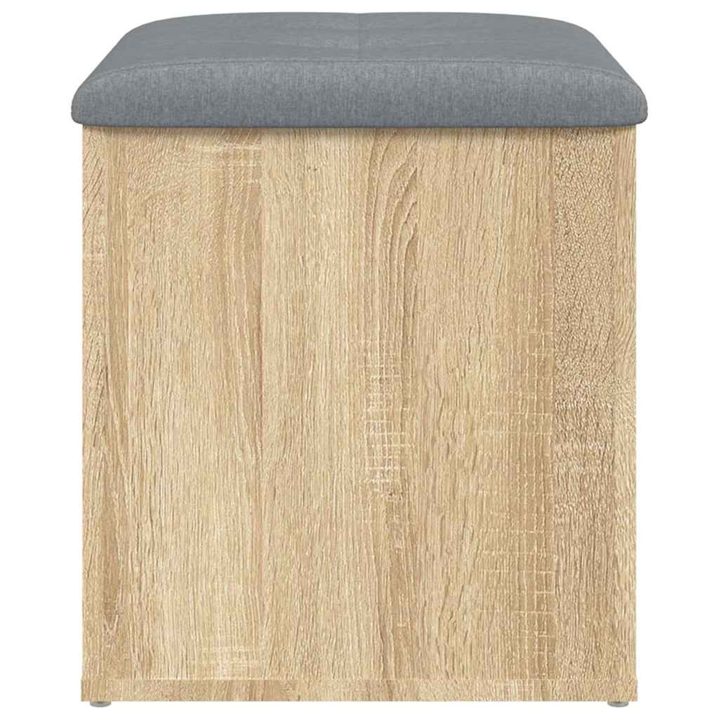 vidaXL Aufbewahrungsbank Sonoma-Eiche 42 x 42 x 45 cm Holzwerkstoff