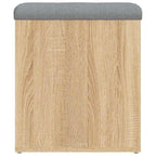 vidaXL Aufbewahrungsbank Sonoma-Eiche 42 x 42 x 45 cm Holzwerkstoff