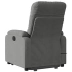 vidaXL Massagesessel Aufstehhilfe Elektrisch Dunkelgrau