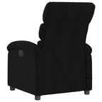 vidaXL Massage-Relaxsessel, schwarzer Stoff