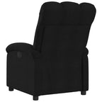 vidaXL Relaxsessel Schwarzer Stoff
