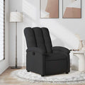 vidaXL Relaxsessel Schwarzer Stoff