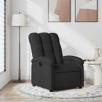 vidaXL Relaxsessel Schwarzer Stoff