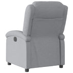 vidaXL Relaxsessel, hellgrauer Stoff