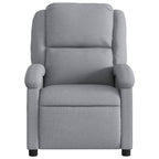 vidaXL Relaxsessel, hellgrauer Stoff