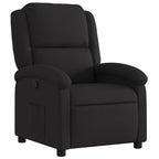 vidaXL Relaxsessel, schwarzer Stoff