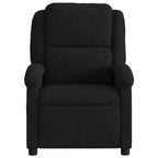 vidaXL Relaxsessel Schwarzer Samt