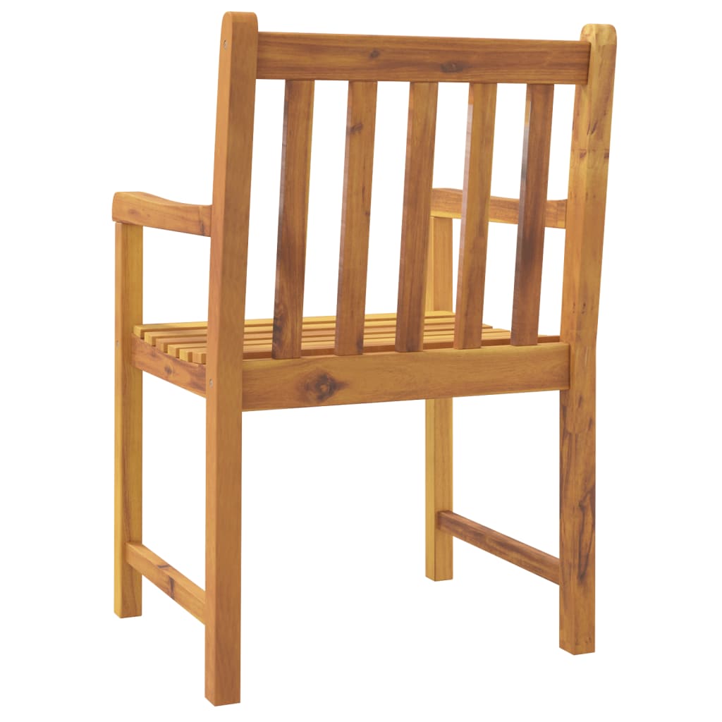 vidaXL Gartenstühle 6 Stk. 56x55,5x90 cm Massivholz Akazie