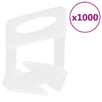 vidaXL Fliesen-Nivellierclips 1000 Stk. 1 mm
