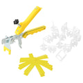 vidaXL Fliesen-Nivelliersystem 500 Keile 2500 Clips 1 mm