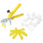 vidaXL Fliesen-Nivelliersystem 500 Keile 2500 Clips 1 mm