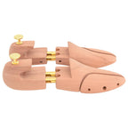 vidaXL Schuhspanner mit Schuhlöffel EU 38-39 Massivholz Zeder