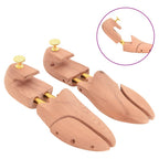vidaXL Schuhspanner mit Schuhlöffel EU 38-39 Massivholz Zeder
