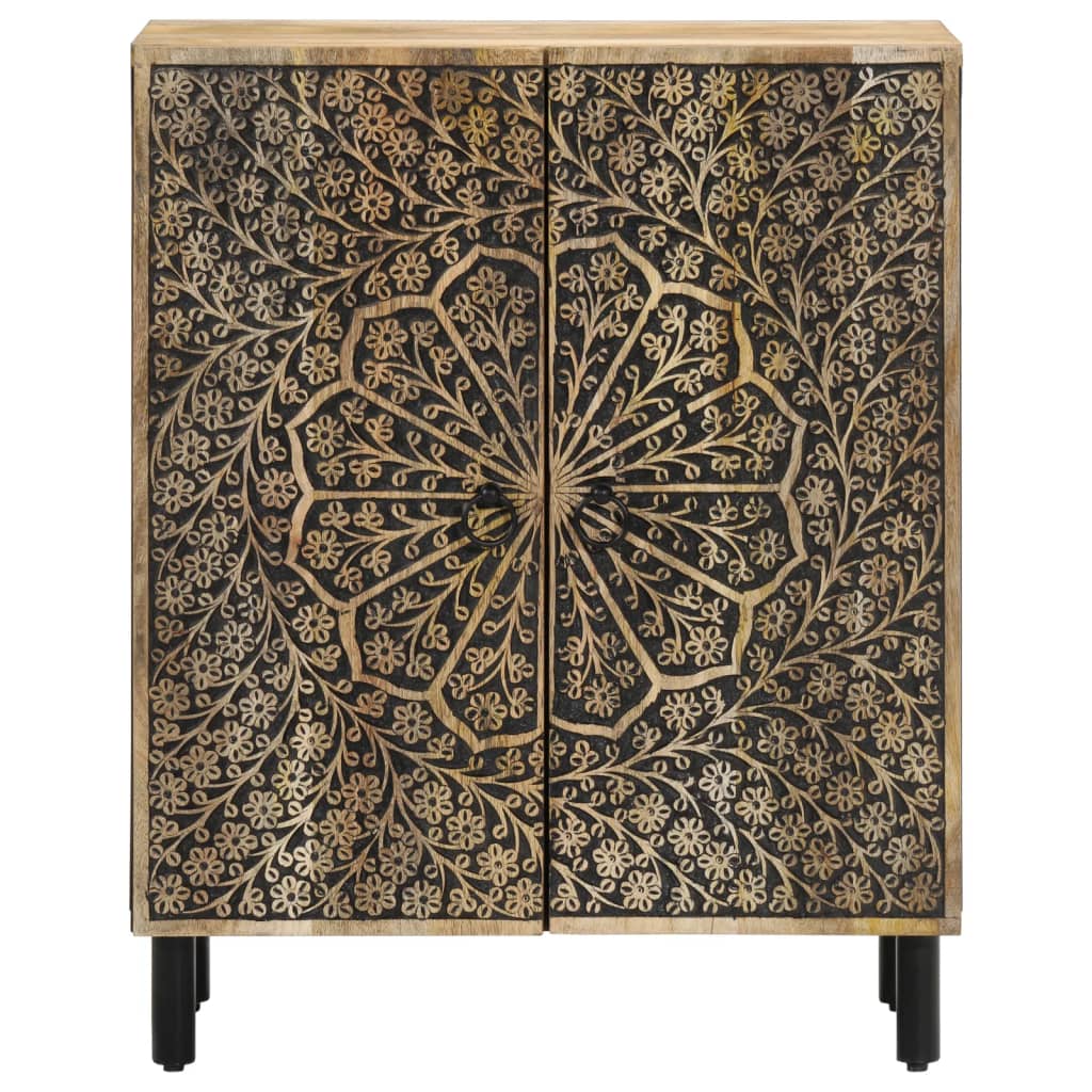 vidaXL Beistellschränke 3 Stk. 60x33x75 cm Massivholz Mango