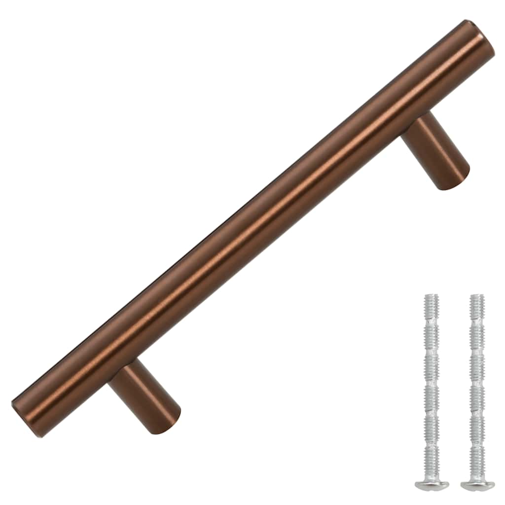 vidaXL Möbelgriffe 10 Stk. Bronzen 96 mm Edelstahl