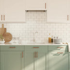 vidaXL Möbelgriffe 10 Stk. Bronzen 96 mm Edelstahl