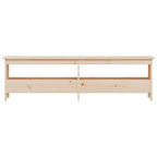 vidaXL Flurbank 160 x 28 x 45 cm Massivholz Kiefer