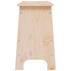 vidaXL Flurbank 160 x 28 x 45 cm Massivholz Kiefer