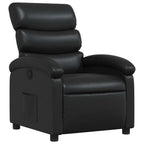 vidaXL Relaxsessel Schwarz Kunstleder