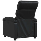 vidaXL Relaxsessel Schwarz Kunstleder