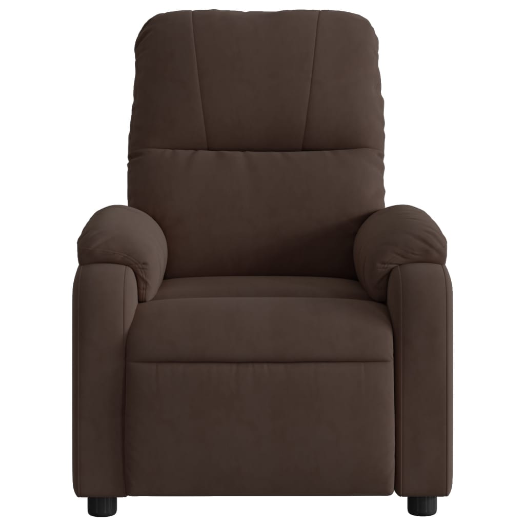 vidaXL Relaxsessel Braun Mikrofasergewebe