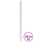 vidaXL Fensterfolien Matt Grau PVC