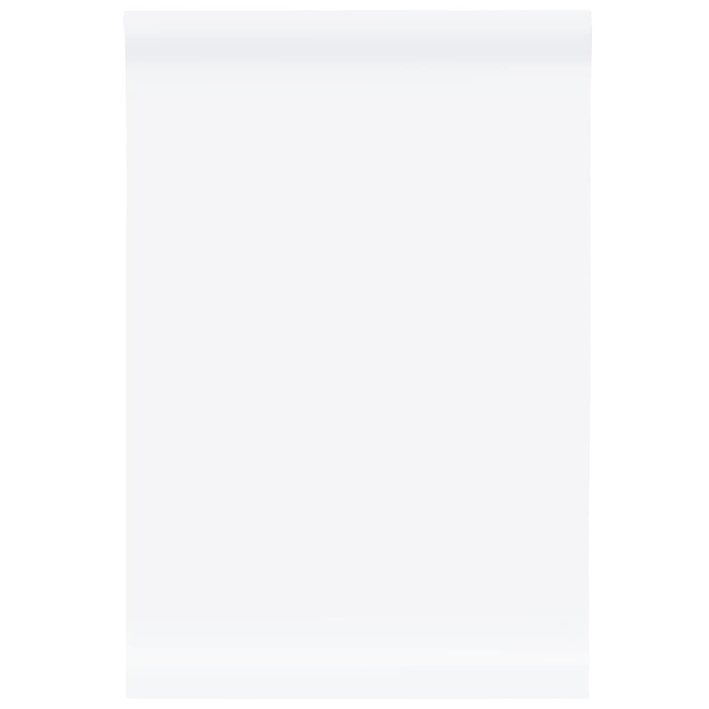 vidaXL Möbelfolien Selbstklebend Mattweiß 90x500 cm PVC
