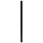 vidaXL Möbelfolien Selbstklebend Mattschwarz 90x500 cm PVC