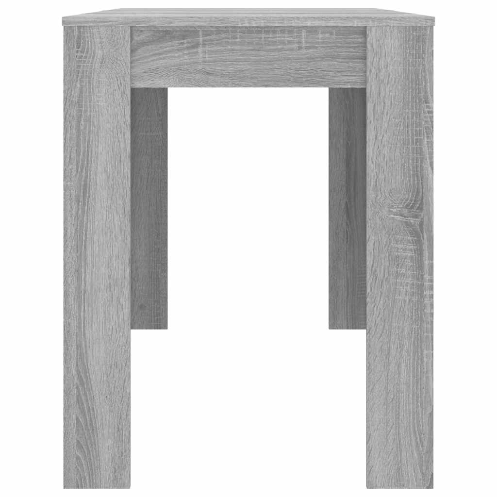 vidaXL Esstisch Grau Sonoma 120x60x76 cm Holzwerkstoff