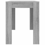 vidaXL Esstisch Grau Sonoma 120x60x76 cm Holzwerkstoff