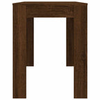 vidaXL Esstisch Braun Eichen-Optik 120x60x76 cm Holzwerkstoff