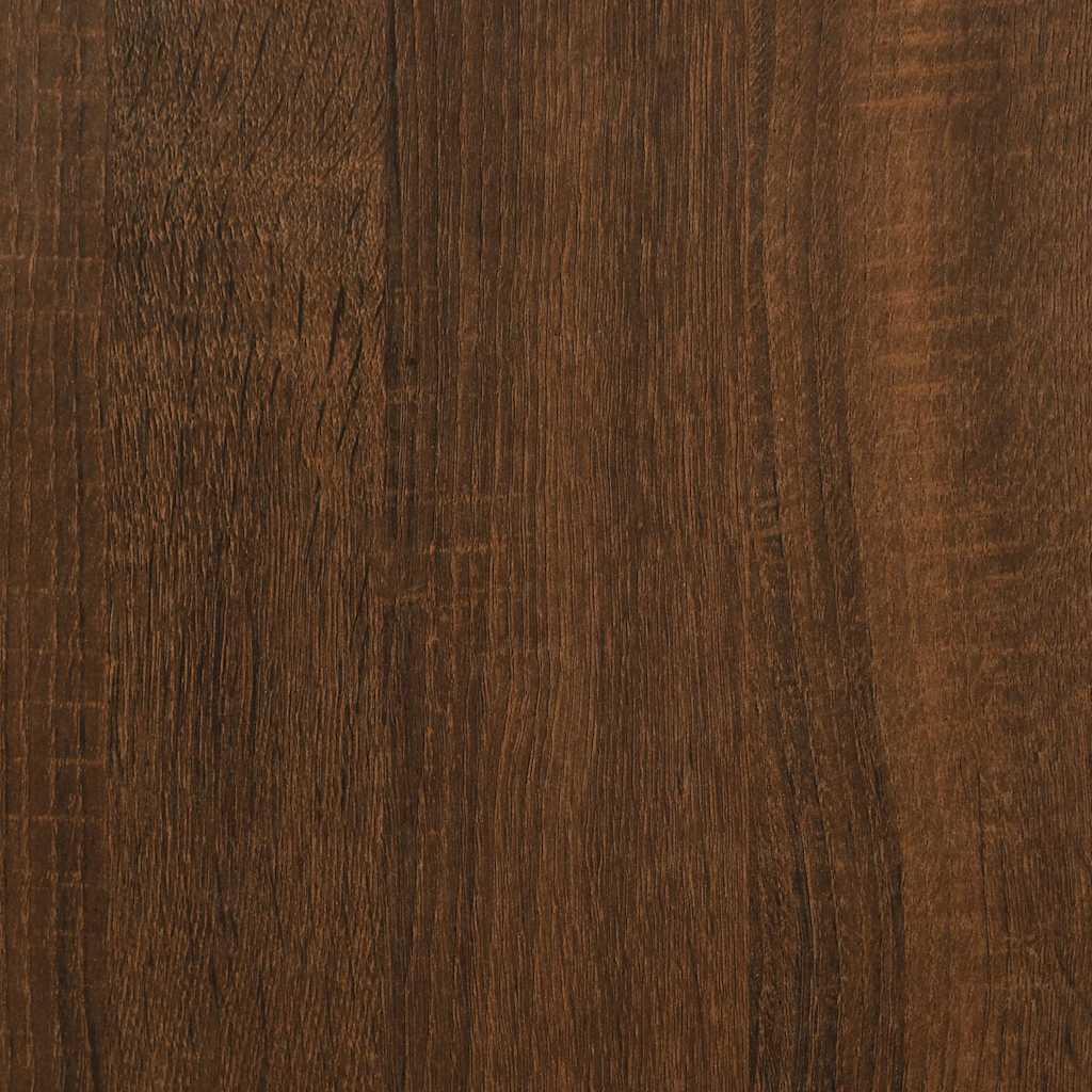 vidaXL Esstisch Braun Eichen-Optik 120x60x76 cm Holzwerkstoff