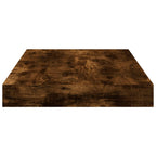 vidaXL Wandregale 4 Stk. Räuchereiche 40x10x1,5 cm Holzwerkstoff
