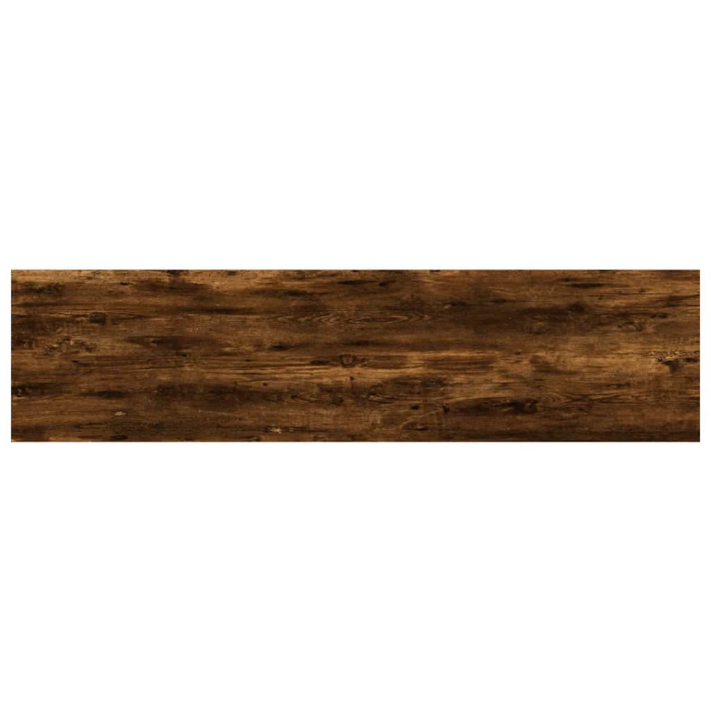 vidaXL Wandregale 4 Stk. Räuchereiche 40x10x1,5 cm Holzwerkstoff