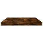 vidaXL Wandregale 4 Stk. Räuchereiche 40x20x1,5 cm Holzwerkstoff